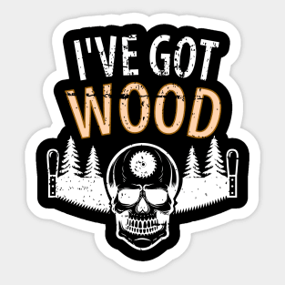 Wood Carpenter Joiner Woodcutter Craftsman Sticker